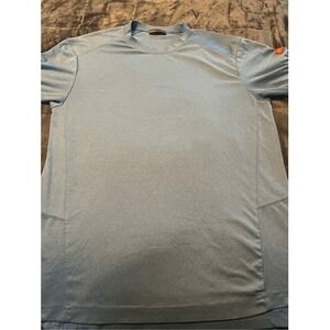 McDonalds Apparel Collection Shirt Mens medium,  Blue Short Sleeve Employee Unif